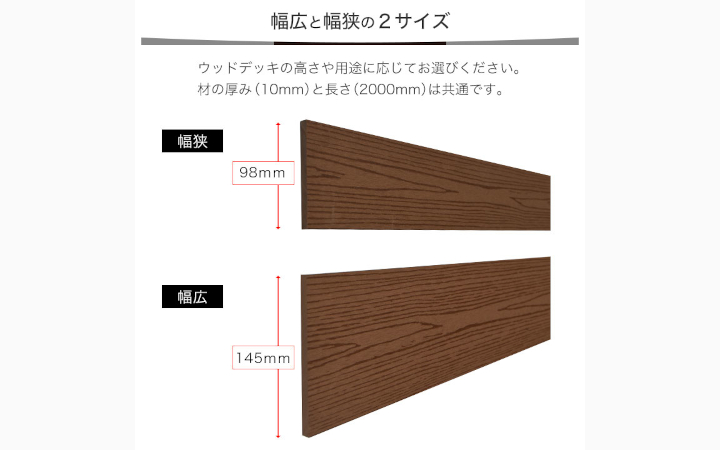 人工木 幕板(幅広) アドバンス3/オーロラ2共通 無垢(グレー色・木目/フラット)